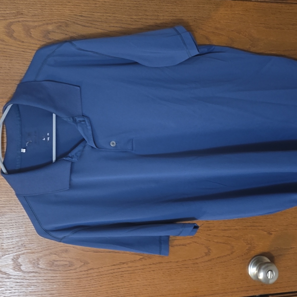Adidas Blue XL Polo